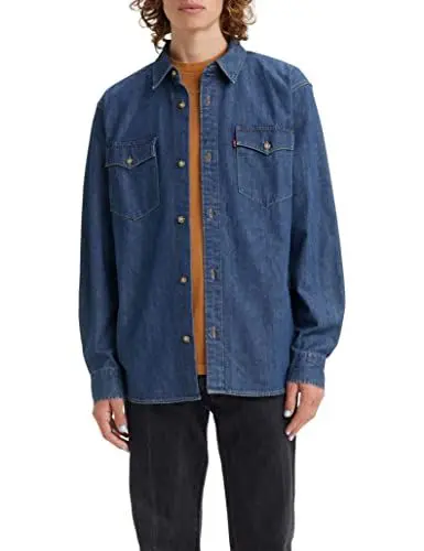 Produktbild: Levi's Herren Relaxed Fit Western Hemd, Revere, XL