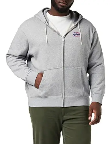 Produktbild: Levi's Herren Relaxed Graphic Sweatshirt mit Reißverschluss