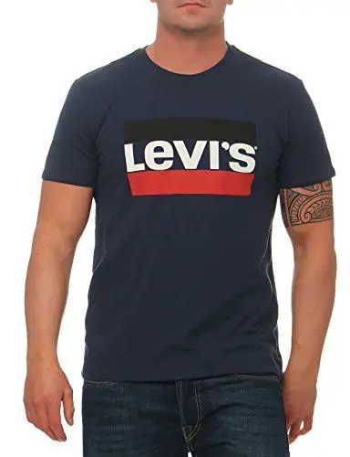 Produktbild: Levi's Herren Sportswear Logo Graphic T-Shirt,Dress Blues,XL