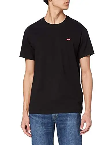 Produktbild: Levi's Herren Ss Original Housemark Tee T-Shirt,Stonewashed Black,M