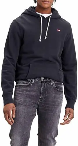 Produktbild: Levi's Herren New Original Sweatshirt Hoodie, Mineral Black, L