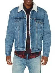 Produktbild: Levi's Herren Type 3 Sherpa Trucker Jacket, Fable, XXL