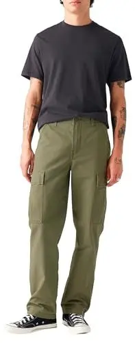 Produktbild: Levi's Herren XX Cargo Straight Hose, Olive Night Canvas, 34W / 34L