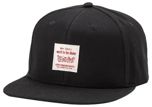 Produktbild: Levi's Herren & Unisex Workwear OV Cap, Regular Black, UN