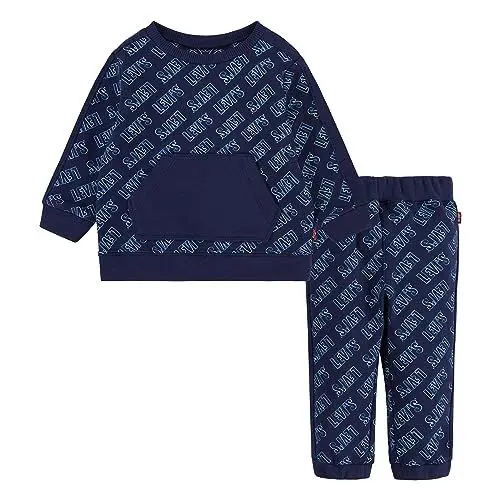 Produktbild: Levi's Kids Lvb levi's aop jogger set Baby Jungen Ocean Cave 18 Monate