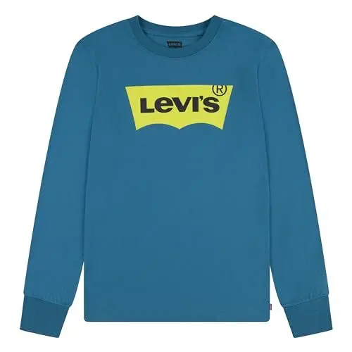 Produktbild: Levi's Kids Lvb l/s batwing tee Jungen Ocean Depths 12 Jahre