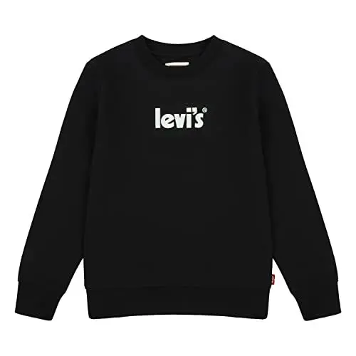 Produktbild: Levi's Kids Lvb poster logo crewneck Jungen 14 Jahre Schwarz