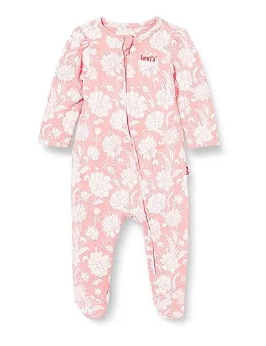 Produktbild: Levi's Kids Lvg floral footed coverall Baby Mädchen PINK ICING 6 Monate