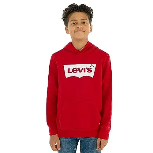 Produktbild: Levi's Kids batwing screenprint hoodie Jungen Levis Red/ White 14 Jahre