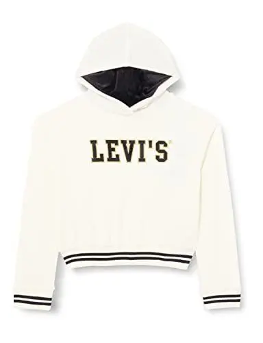 Produktbild: Levi's Kids holiday meet and greet hoodie Mädchen Antique White 2 Jahre