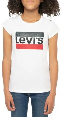 Produktbild: Levi's Kids sportswear logo tee Mädchen Weiß 10 Jahre