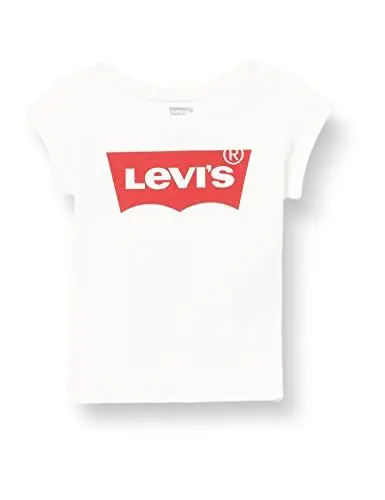 Produktbild: Levi's Kids ss batwing a line tee Baby Mädchen Red / White 36 Monate