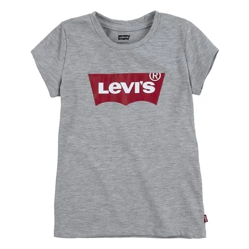 Produktbild: Levi's Kids ss batwing tee Mädchen Light Gray Heather 6 Jahre