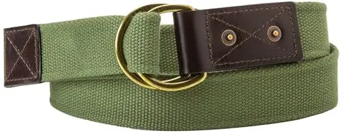 Produktbild: Levi's Herren & Unisex Mixed Material Woven Belt, Olive, 85