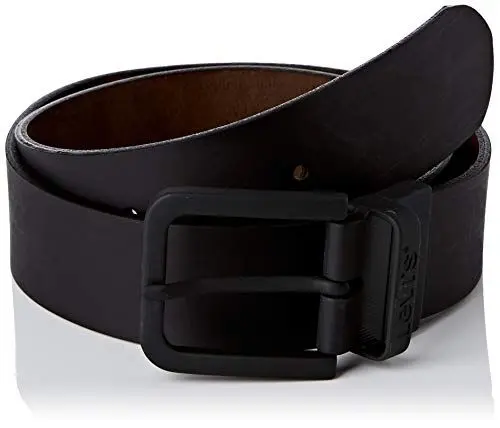 Produktbild: Levi's Unisex Reversible Core Metal Belt Gürtel, Schwarz, 110