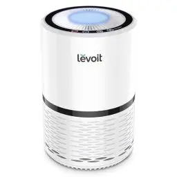 Produktbild: LEVOIT H132 Luftreiniger für Allergiker, Luftfilter gegen Schimmel Staub Rauch Pollen für Raucherzimmer Küche, Air Purifier mit Nachtlicht, 3 Lüfterstufen 50dB leiser Betrieb, Ozonfrei