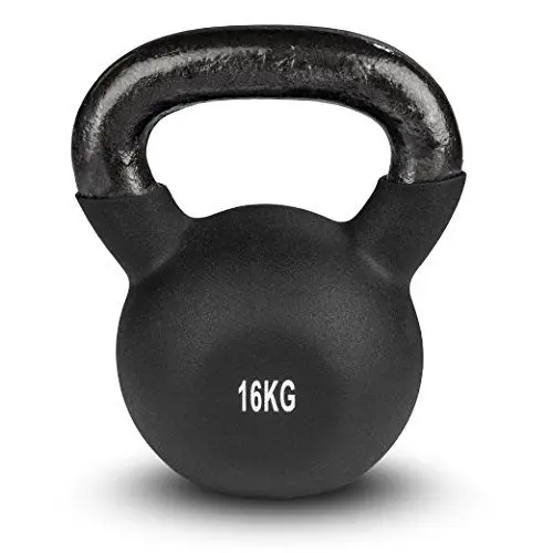Produktbild: Lex Quinta Gusskettlebell 16kg neoprenummantelt