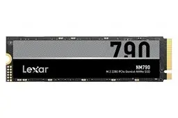 Produktbild: Lexar NM790 1TB Interne SSD, M.2 2280 PCIe Gen4x4 NVMe 1.4 , Bis zu 7400MB/s Lesen, 6500MB/s Schreiben, Solid-State-Laufwerk für PS5, PC, Laptop und Gamer (LNM790X001T-RNNNG)
