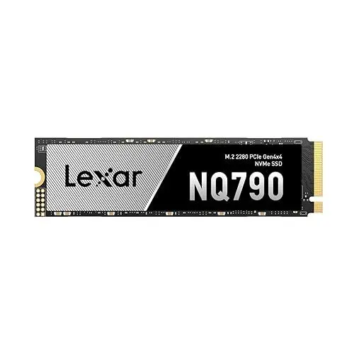 Produktbild: Lexar NQ790 M.2 SSD 2TB NVMe SSD Interne SSD 2TB, PCIe 4.0 Gen4x4, 7000 MB/s Lesen, 6000 MB/s Schreiben, Internes Solid State Drive, für Gaming und Videoschnitt