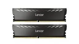 Produktbild: Lexar THOR DDR4 RAM 16GB Kit (8GB x 2) 3200 MHz, DRAM 288-Pin UDIMM Desktop Memory, XMP 2.0 Hochleistungs Arbeitsspeicher, CL16-18-18-38, 1.35V (LD4BU008G-R3200GDXG)