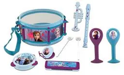Produktbild: Lexibook K360FZ Eiskönigin Musik Set mit 7 Instrumenten in Disney Frozen Design, Blau