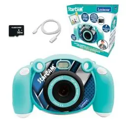 Produktbild: Lexibook - Kamera für Kinder, Foto, Video, Audio und Spiele – DJ080