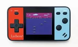 Produktbild: Lexibook, Cyber Arcade Pocket, Tragbare Handheld-Spielkonsole, 150 Spiele, 1,8“ LCD-Farbbildschirm, Gaming-Spielzeug für Kinder, blau/rot, JL1895