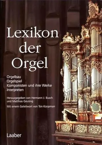 Produktbild: Lexikon der Orgel (Instrumenten-Lexika·· Bd 4)