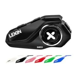 Produktbild: LEXIN G2 Motorrad Bluetooth Headset, Helm Kommunikationssystem für 2 bis zu 6 Personen in Reichweite von 1000m, Wasserdicht Freisprecheinrichtung mit FM Radio