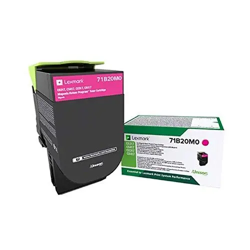 Produktbild: Lexmark 71B20M0 Rückgabe-Tonerkassette Magenta Einheitsgröße