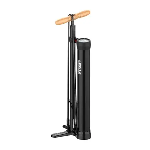Produktbild: LEZYNE Standluftpumpe Pressure Over Driv Schwarz-glänzend 220psi, 63, 5cm, 1-fp-prodr-v204, Gloss Black, 63.5 cm