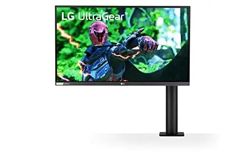 Produktbild: LG 27GN88A-B 68,5 cm (27 Zoll) WQHD UltraGear Gaming Monitor (Nano IPS-Panel mit 1ms (GtG), 144 Hz, ergonomischer Standfuß), schwarz