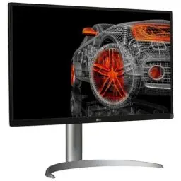 Produktbild: LG 27UP650P-W 68,4 cm (27 Zoll) 4K Ultra HD Monitor (AMD FreeSync, IPS-Panel, VESA DisplayHDR 400), Matt-Schwarz, Weiß