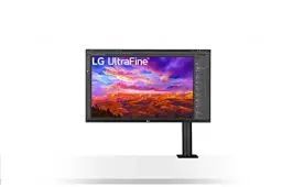 Produktbild: LG 32UN88A 80 cm (31,5 Zoll) Ultra HD 4K Ergo Monitor (IPS-Panel, HDR10, ergonomischer Standfuß), schwarz weiß