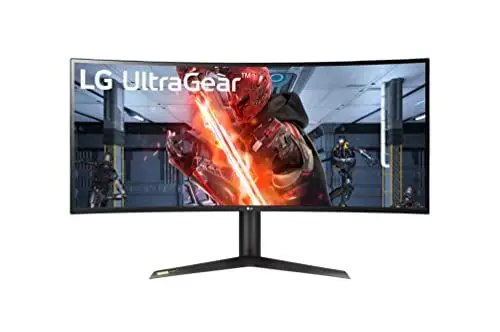 Produktbild: LG 38GL950G-B 95,25 cm (37,5 Zoll) Curved UWQHD UltraGear Gaming Monitor (UltraWide, Nano IPS-Panel mit 1ms (GtG), 175 Hz), schwarz
