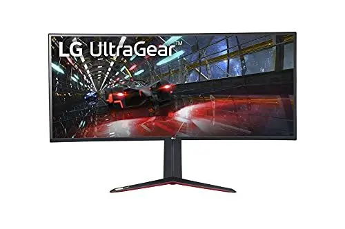 Produktbild: LG 38GN950-B 95,25 cm (37,5 Zoll) Curved UWQHD UltraGear Gaming Monitor (UltraWide, Nano IPS-Panel mit 1ms (GtG), 160 Hz), schwarz