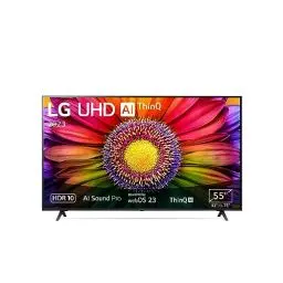 Produktbild: LG 55UR80006LJ 140 cm (55 Zoll) UHD Fernseher (Active HDR, 60 Hz, Smart TV) (Modelljahr 2023)