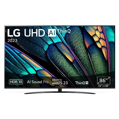 Produktbild: LG 86UR81006LA 218 cm (86 Zoll) UHD Fernseher (Active HDR, 120 Hz, Smart TV) (Modelljahr 2023)