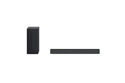Produktbild: LG DS40Q 2.1 Soundbar (300W) mit kabellosem Subwoofer (HDMI, Bluetooth), Schwarz