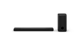 Produktbild: LG DS77TY 3.1.3 Dolby Atmos Soundbar (400W) mit kabellosem Subwoofer (eARC, HDMI, Optisch, Bluetooth) (2024), Schwarz