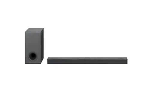 Produktbild: LG DS80QY 3.1.3 Soundbar (480W) mit kabellosem Subwoofer & MERIDIAN-Technologie (Dolby Atmos, HDMI, Bluetooth), Dark Steel Silver