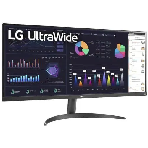 Produktbild: LG Electronics 34WQ500-B UltraWide™ Full HD 34