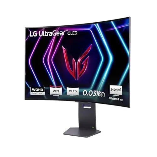 Produktbild: LG Electronics 39GS95QE-B.AEU UltraWide QHD UltraGear Gaming OLED-Monitor 39