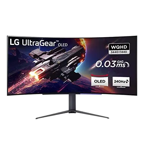 Produktbild: LG Electronics 45GR95QE-B UltraGear Gaming Monitor 45