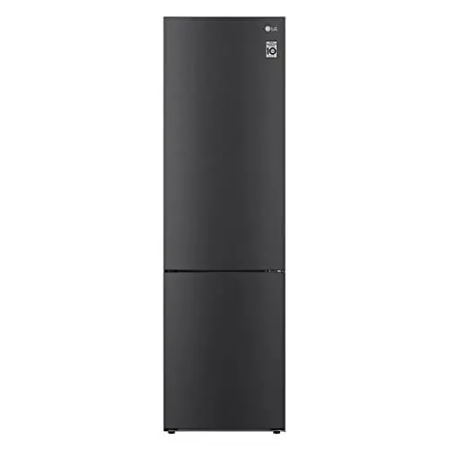 Produktbild: LG Electronics GBB62MCGCC1 Kühl-/ Gefrierkombination mit Smart Inverter Compressor | Energieeffizienzklasse C| Total No Frost | 203 cm hoch | Schwarz |
