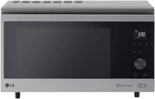 Produktbild: LG Electronics NeoChef MJ 3965 ACS Hybrid-Heißluftofen / 4-in-1: Dampfgarer, Grill, Ofen, Mikrowelle, Silber