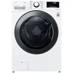 Produktbild: LG F11WM17TS2, Frontlader-Waschmaschine 17 kg, Klasse E, 1.100 U./Min., 70x77x99 cm, Turbowash 59 Minuten, 6 Motion DirectDrive, Wi-Fi, Weiß mit Chrom-Bullaugenring