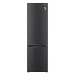 Produktbild: LG GBB72MCVCN1, Klasse C, 384 L, Kühl-/Gefrierkombination, Smart Inverter Kompressor, 35 dB, Kühlschrank mit Gefrierfach, Wi-Fi, Innendisplay, DoorCooling+, LINEARCooling ꟷ Matte Black