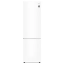 Produktbild: LG GBP62SWNAC, Klasse A, 384 L, Kühl-/ Gefrierkombination, Frische Features, Kühlschrank mit Gefrierfach und Innendisplay, DoorCooling+, LINEARCooling, 59,5 x 203 x 67,5 cm ꟷ Super White