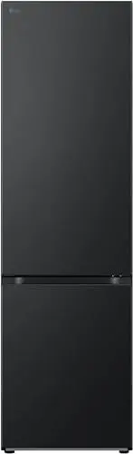 Produktbild: LG GBV7280CEV, Kühl-/ Gefrierkombination, Klasse C, 387 L, 36 dB(A), Kühlschrank mit Gefrierfach, 59,5 x 203 x 67,5 cm, Wi-Fi, Innendisplay, DoorCooling+, LINEARCooling, Essence Black Steel